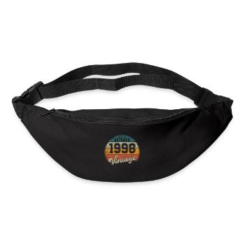 Vintage Birthday - October 1998 - Gift Idea - Bum bag - black - Front