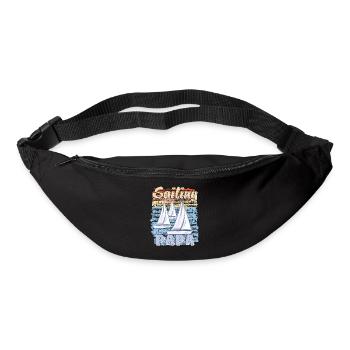 BOOTE SAILING PAPA - Gürteltasche - Schwarz - Vorne