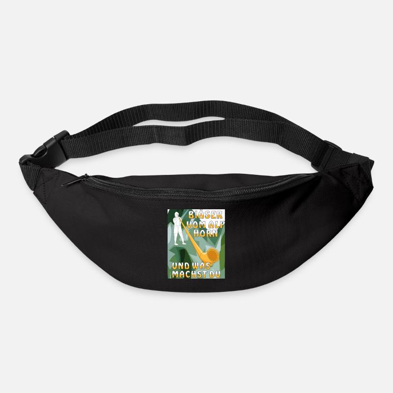 BLÄSER VOM ALPHORN - Gürteltasche - Schwarz
