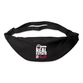 Real Estate Agent Business Job Real Estate - Bum bag - black - Front