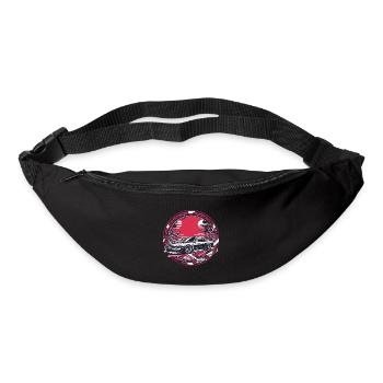 Japanese style car, JDM - Bum bag - black - Front