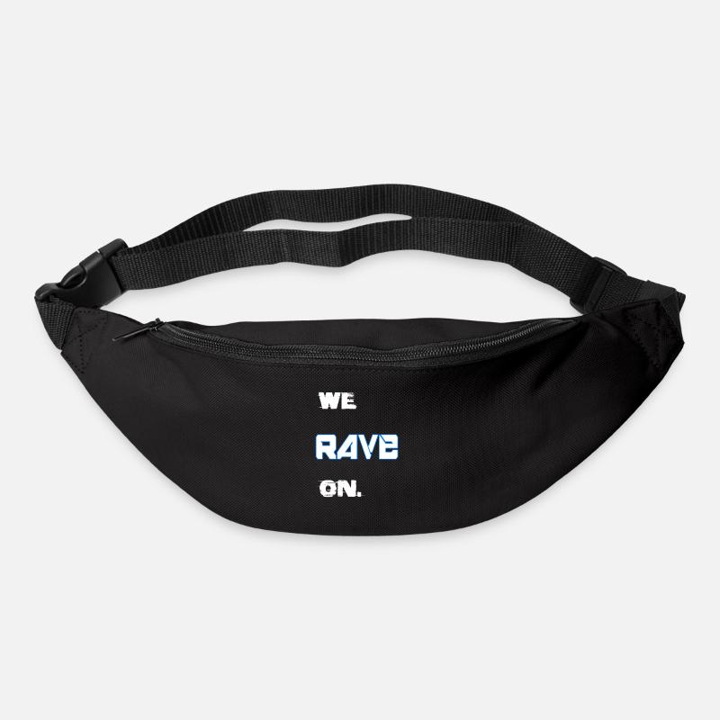 Nous nous extasions sur - Sac banane - noir