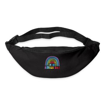 Dans mon ère de célibataire drôle de vie de célibataire - Sac banane - noir - Devant