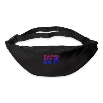 Karen made me do it - Bum bag - black - Front