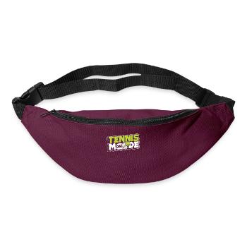 Tennis Mode On Tennis Coach Tennis Player Tennis - Bum bag - burgundy - Front