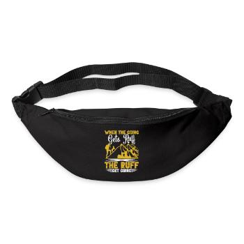 Hundewanderzubehör Wandern Berghundehalter - Gürteltasche - Schwarz - Vorne
