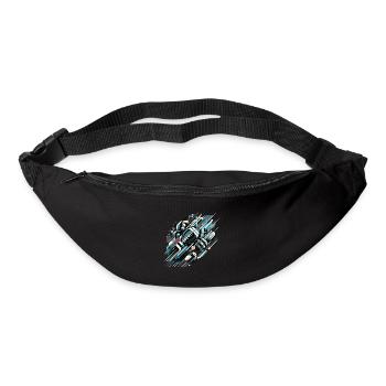 American Football Football Football Helm Football - Gürteltasche - Schwarz - Vorne