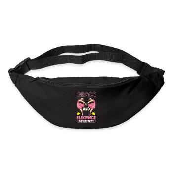 Ballet Ballerine Danse Danseuse Danse Ballet - Sac banane - noir - Devant