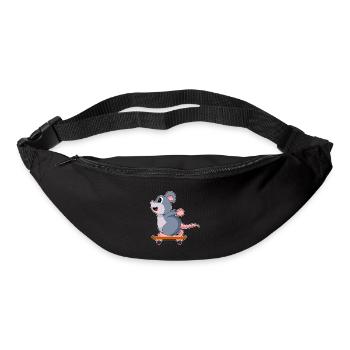 Mouse Skater Skateboard Sport - Bum bag - black - Front