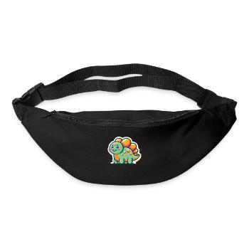 Dinosaure Bébé Dino Enfants Dinosaure Enfants - Sac banane - noir - Devant