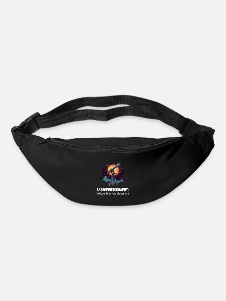 Astrophotographie Astrophotographe Astronomie - Sac banane - noir