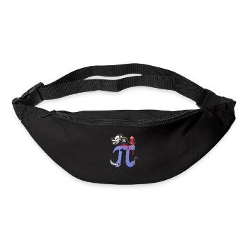 Pi Day Pirate Perroquet Math Geek Halloween Animal - Sac banane - noir - Devant