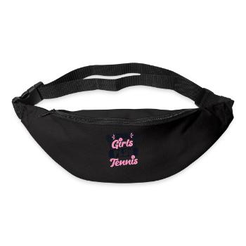 Cool Girls Play Tennis Tennis Player - Bum bag - black - Front