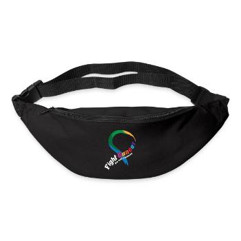 Cancer Survivor Support Fight Cancer In All Colors - Bum bag - black - Front