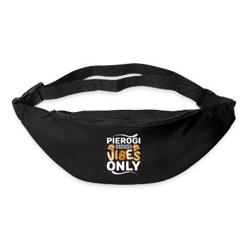 Pierogi making vibes only - Bum bag - black - Front