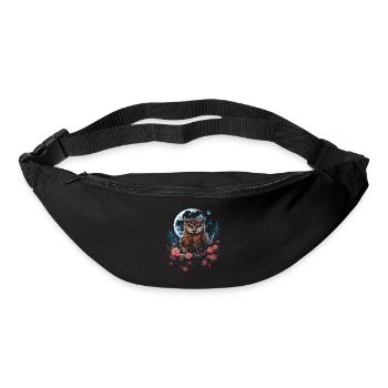 Eule Fantasie Japanisch Mythologie Magisch - Gürteltasche - Schwarz - Vorne