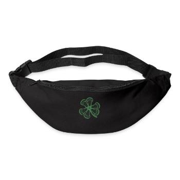 Lacrosse Kleeblatt Kleeblatt Lustig St Patricks - Gürteltasche - Schwarz - Vorne