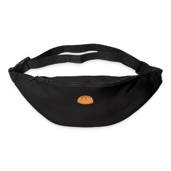 Bread, connoisseurs, bakers, baked goods - Bum bag - black - Front