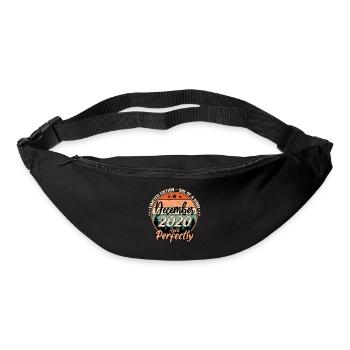 Dezember 2020 Jubiläum 2020 Legenden Dezember - Gürteltasche - Schwarz - Vorne