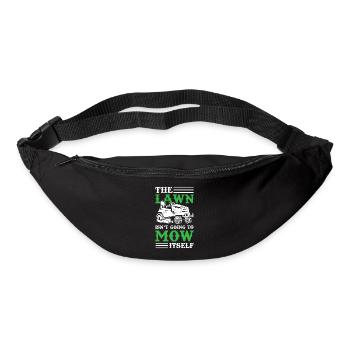 La pelouse ne va pas se tondre toute seule - Sac banane - noir - Devant