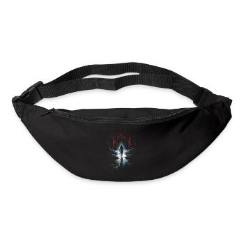 Viking Silhouette Scandinavia Viking - Bum bag - black - Front