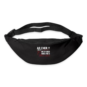 Archery Archery Definition - Bum bag - black - Front
