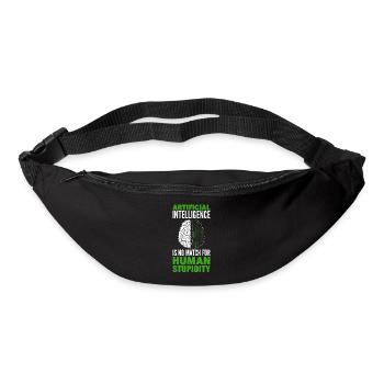 Data Robot AI Computer Science Machine Learning - Bum bag - black - Front