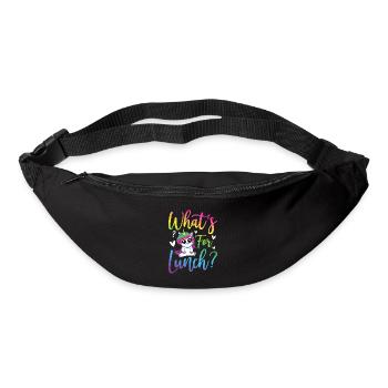 Mittagsfrau Cafeteria-Crew - Gürteltasche - Schwarz - Vorne
