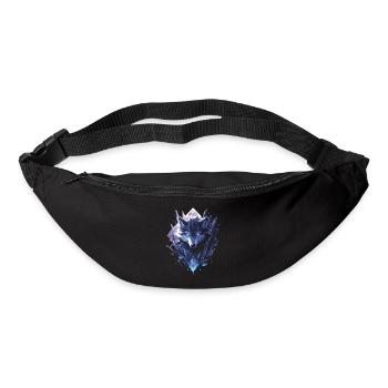 Majestätischer Wolf Wölfe - Gürteltasche - Schwarz - Vorne