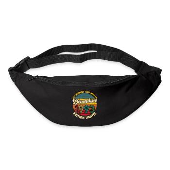 Anniversaire 30 Ans Légendes Nées En Décembre 1993 - Sac banane - noir - Devant