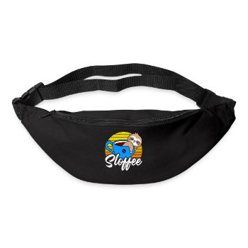 Sloffee Im Retro-T-Shirt - Gürteltasche - Schwarz - Vorne
