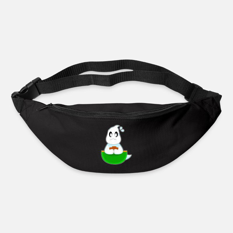 Geist Halloween Poker - Gürteltasche - Schwarz