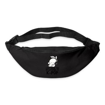 Can't Hear You I'm Listening Kpop Rabbit K-pop - Bum bag - black - Front