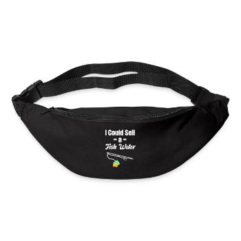 I could make a funny - Bum bag - black - Front