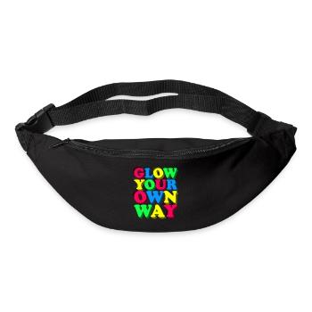 Brillez à votre façon - Colorful Fun - Sac banane - noir - Devant