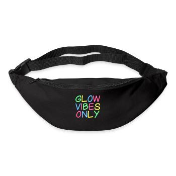 Only Bright Vibes - Positive Thinking - Bum bag - black - Front