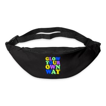 Brillez à votre façon - Colorful Fun - Sac banane - noir - Devant