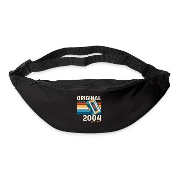 19e anniversaire Cassette Décembre Millésime 2004 - Sac banane - noir - Devant