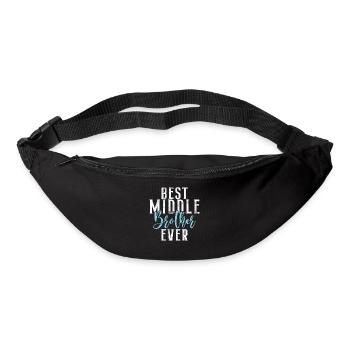 Cadeaux du frère du milieu - Sac banane - noir - Devant