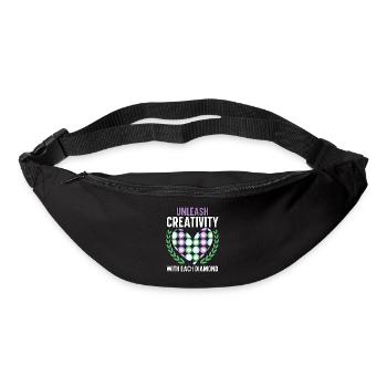 Outils de peinture au diamant Diamond Painter - Sac banane - noir - Devant