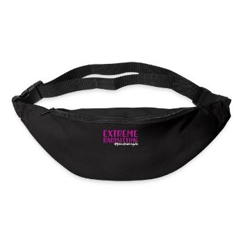 Extreme Babysitting Proud - Surrogate Mother - Bum bag - black - Front