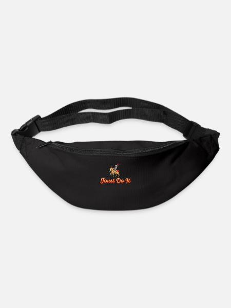 Ritter Mittelalterliche Renaissance-Ritterrüstung - Gürteltasche - Schwarz