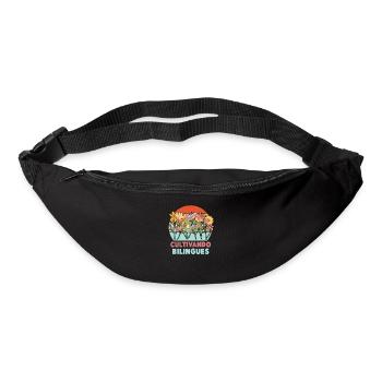 Cultivando Bilingües Spanischlehrer Bekleidung - Gürteltasche - Schwarz - Vorne