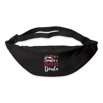Doula Birth Worker Christmas - Gürteltasche - Schwarz - Vorne