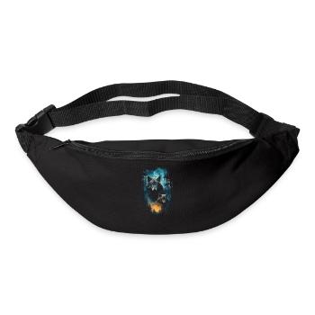 Fantasy Wolf Magic Pack Mystérieux - Sac banane - noir - Devant