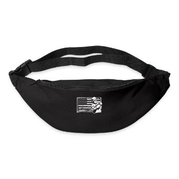 Lustiger Baseball - Gürteltasche - Schwarz - Vorne