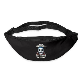 Ethical Hacking Analyst Ethical Cyber Security - Bum bag - black - Front