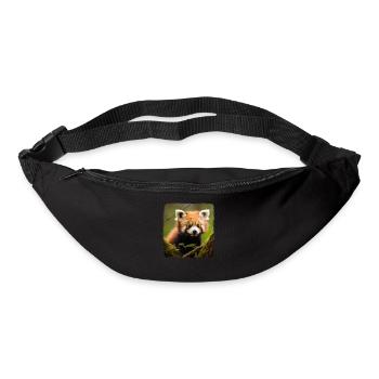 Red Pandas Realistic Red Panda - Bum bag - black - Front