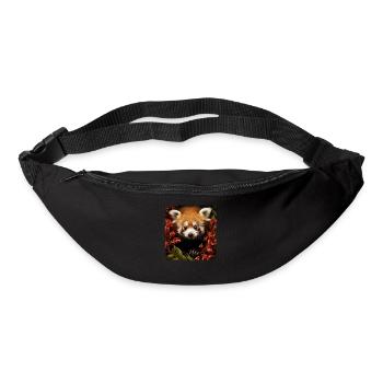 Red Pandas Realistic Red Panda - Bum bag - black - Front