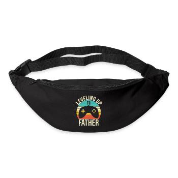 Leveling up to father - Bum bag - black - Front